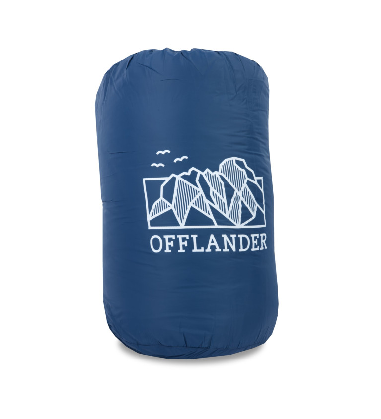 OFFLANDER MIĘKKI KOC PLED KEMPINGOWY GRANATOWY 200 x 140 | Sklep I...