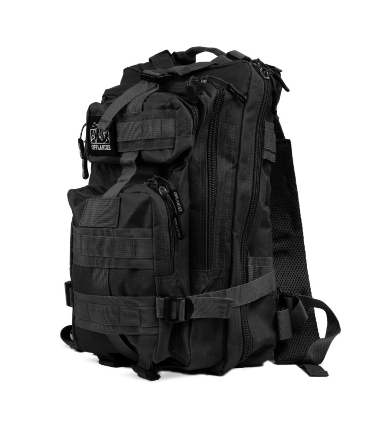 OFFLANDER PLECAK TURYSTYCZNY SURVIVAL 25L CZARNY | Sklep IronRat Ou...