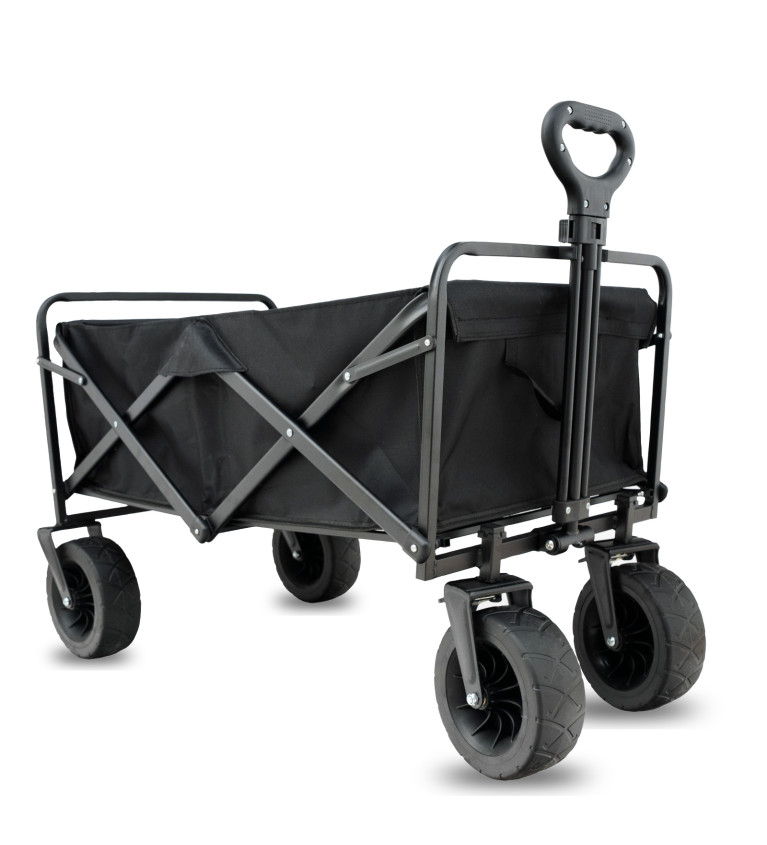 OFFLANDER SKŁADANY METALOWY WÓZEK KEMPINGOWY TURYSTYCZNY 150L | S...
