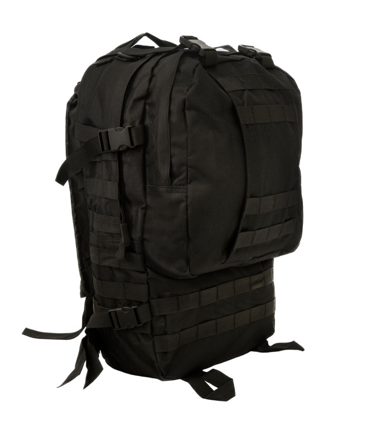 OFFLANDER PLECAK TURYSTYCZNY SURVIVAL COMBO 38L CZARNY | Sklep Iron...