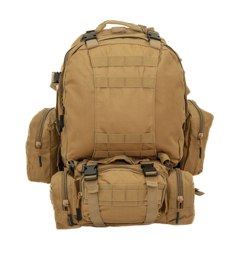 OFFLANDER PLECAK TURYSTYCZNY SURVIVAL COMBO 38L KHAKI | Sklep IronR...