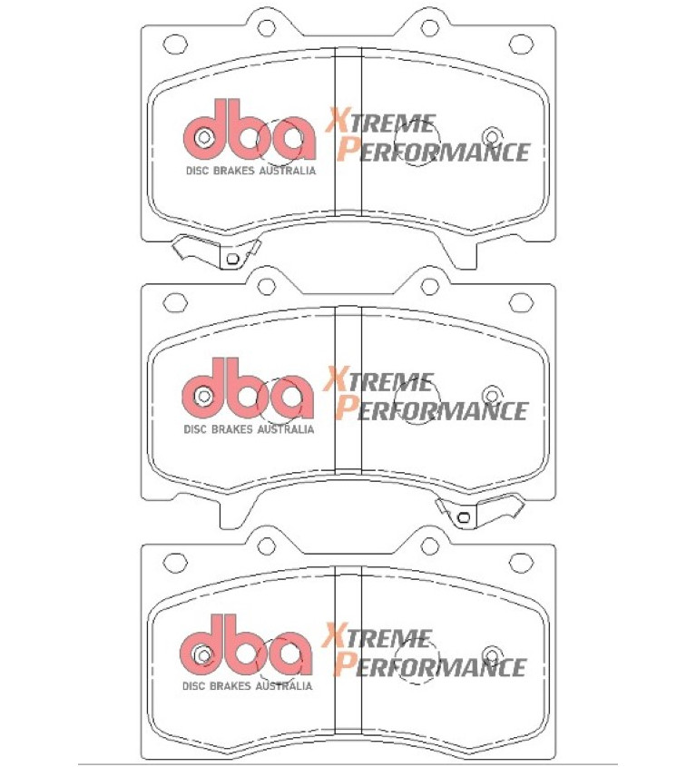 Klocki hamulcowes Xtreme Performance | Oś przednia (DB2242XP) | Sk...