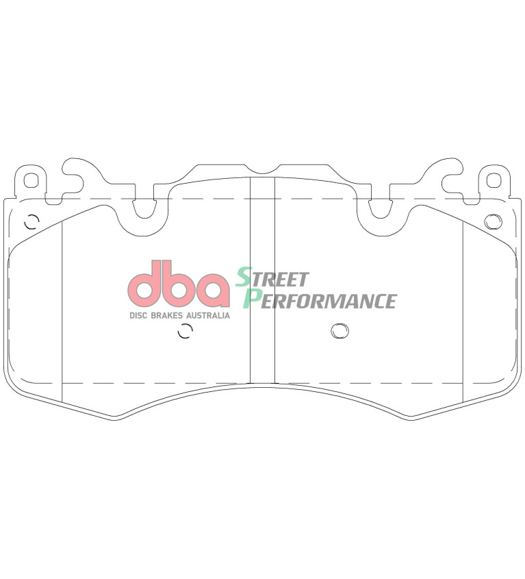 Klocki hamulcowes Street Performance | Oś przednia (DB2204SP) | Sk...