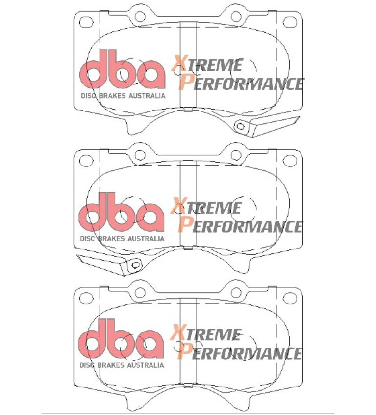 Klocki hamulcowes Xtreme Performance ECE R90 certified | Oś przedn...