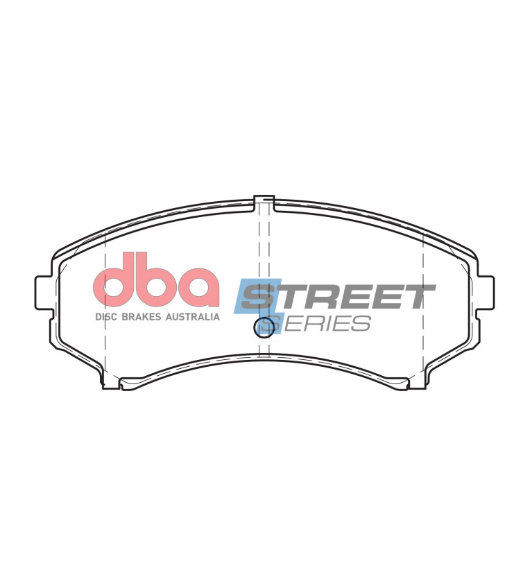 Klocki hamulcowes DBA Street Ceramic | Oś przednia (DB1388SS) | Sk...