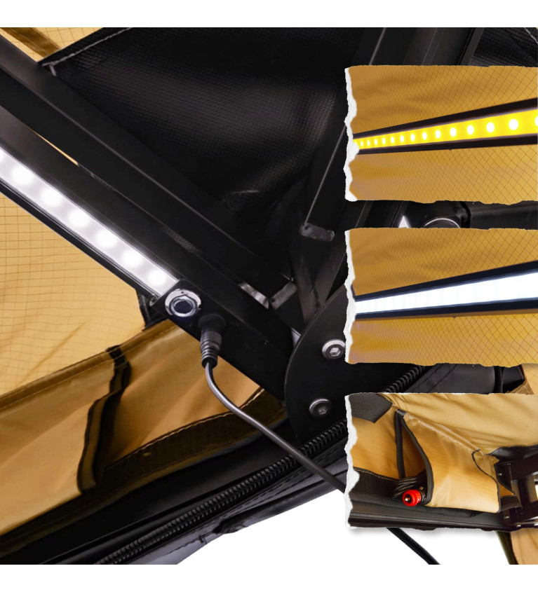 OFFLANDER MARKIZA SAMONOŚNA BATWING 270 LEWA 2.5 M | Sklep IronRat...