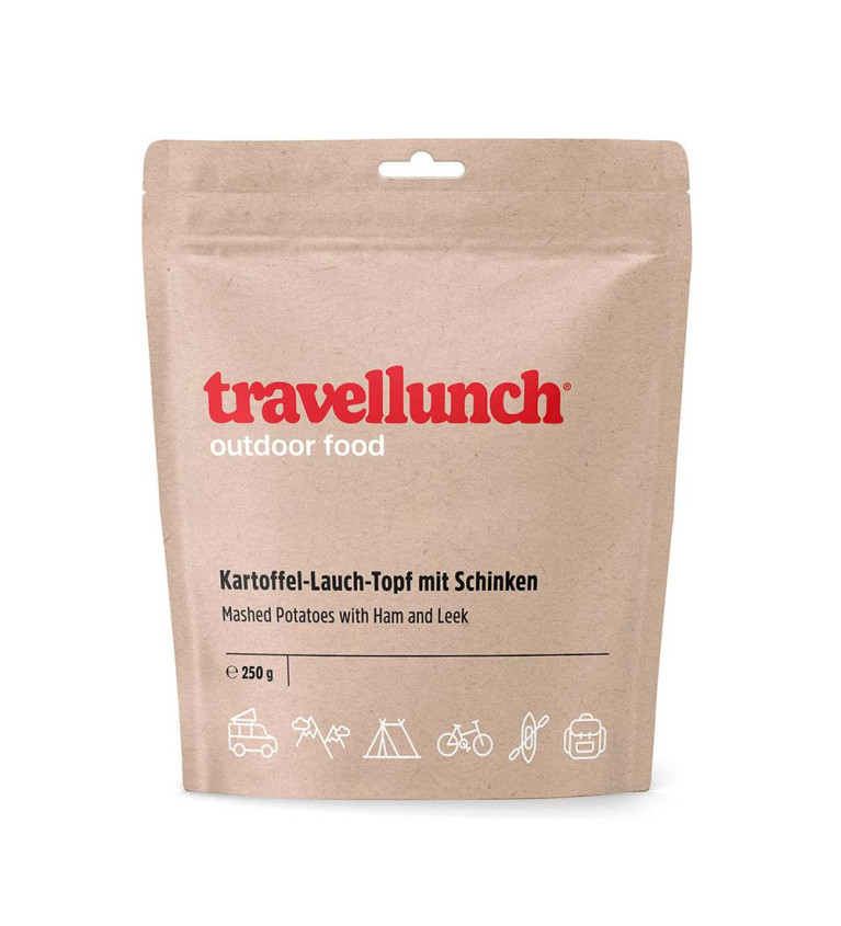 TL - PUREE ziemniaczane z SZYNKĄ porem liof 2 PORC | Sklep IronRat...