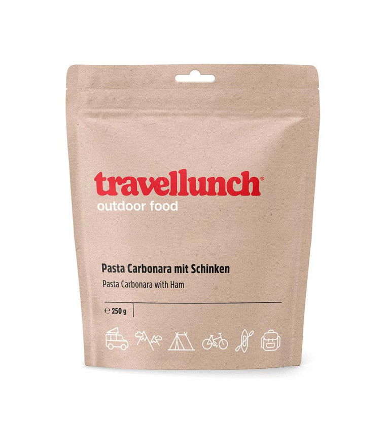 TL - PASTA CARBONARA z szynką liofi. 2 PORC. | Sklep IronRat Outdoor