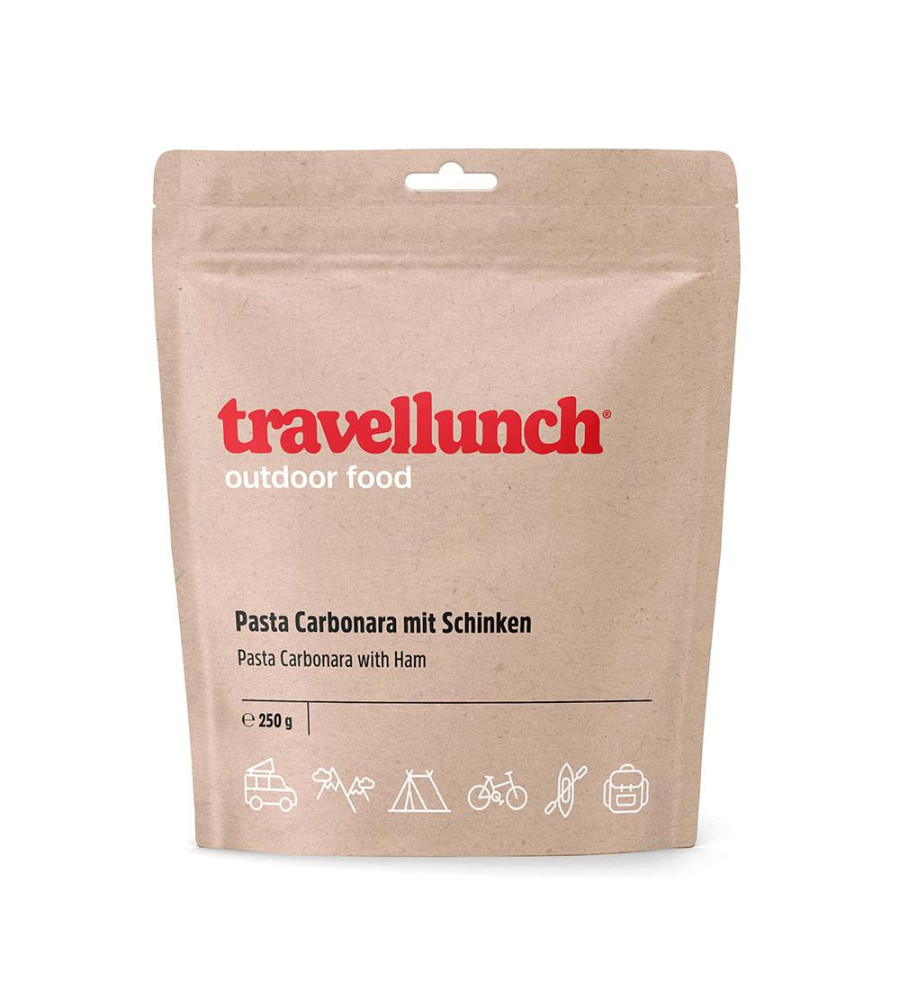 TL - PASTA CARBONARA z szynką liofi. 2 PORC. | Sklep IronRat Outdoor
