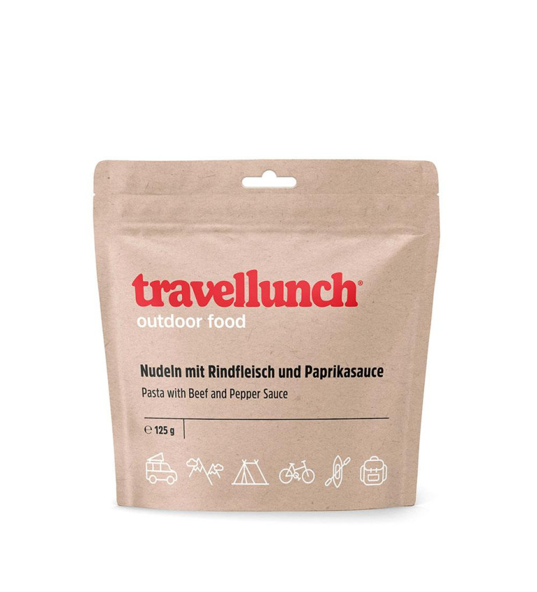 TL - PASTA W SOSIE PAPRYKOWYM z wołowiną liofi. | Sklep IronRat O...