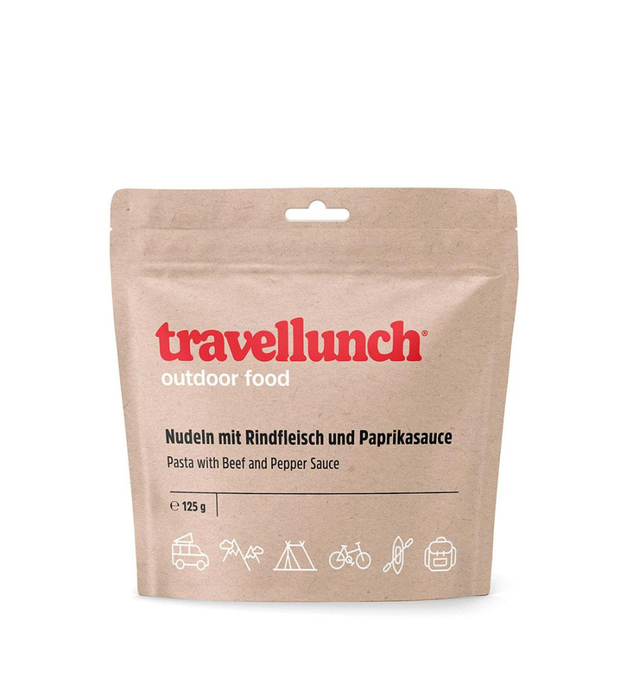 TL - PASTA W SOSIE PAPRYKOWYM z wołowiną liofi. | Sklep IronRat O...