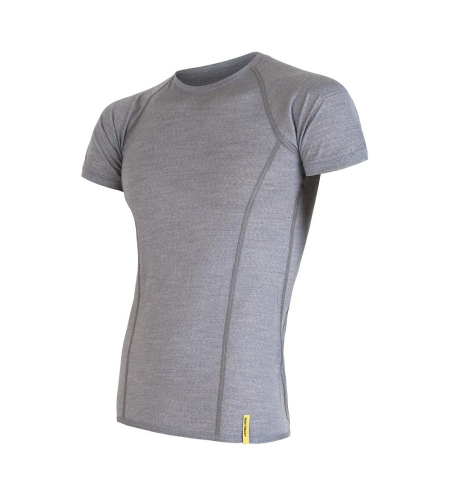 SENSOR MERINO ACTIVE tee ss MEN grey XL | Sklep IronRat Outdoor