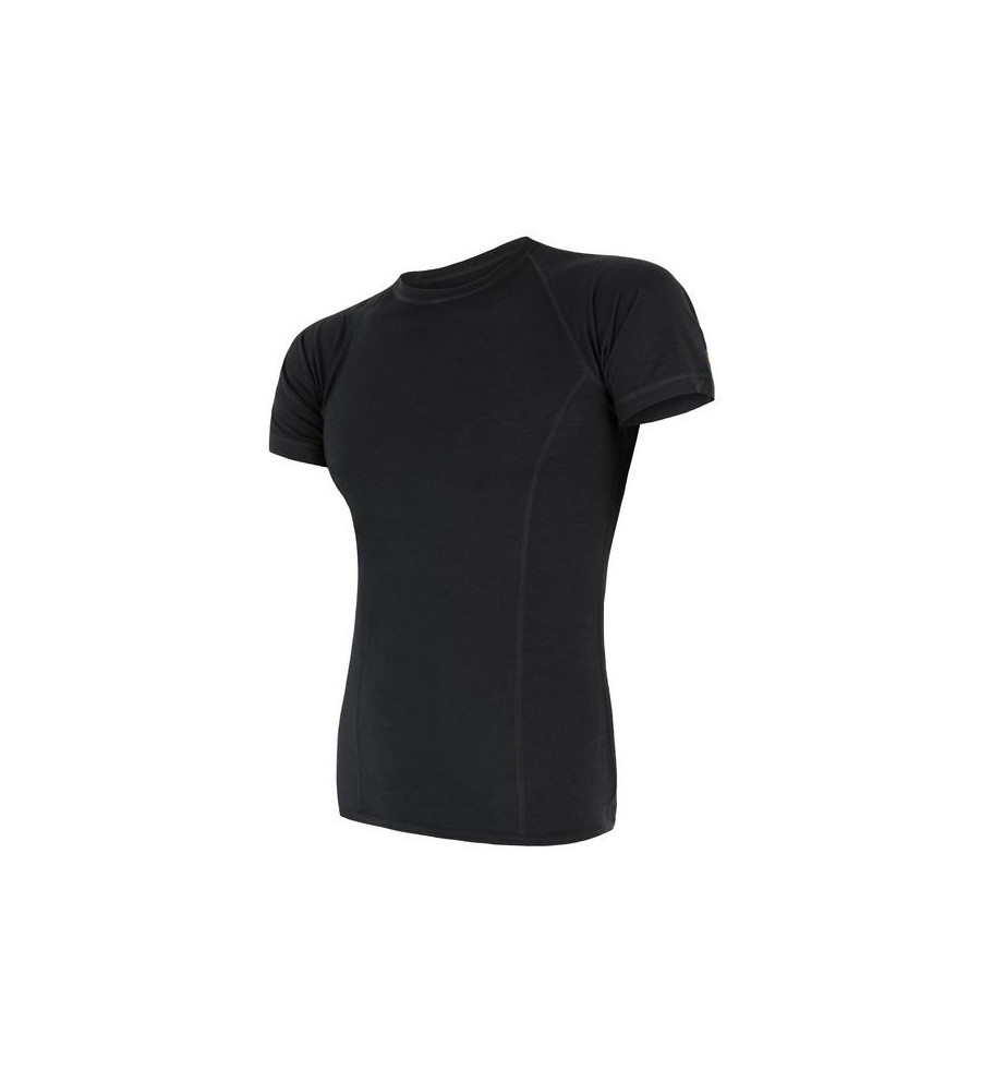 SENSOR MERINO AIR tee ss MEN black L | Sklep IronRat Outdoor