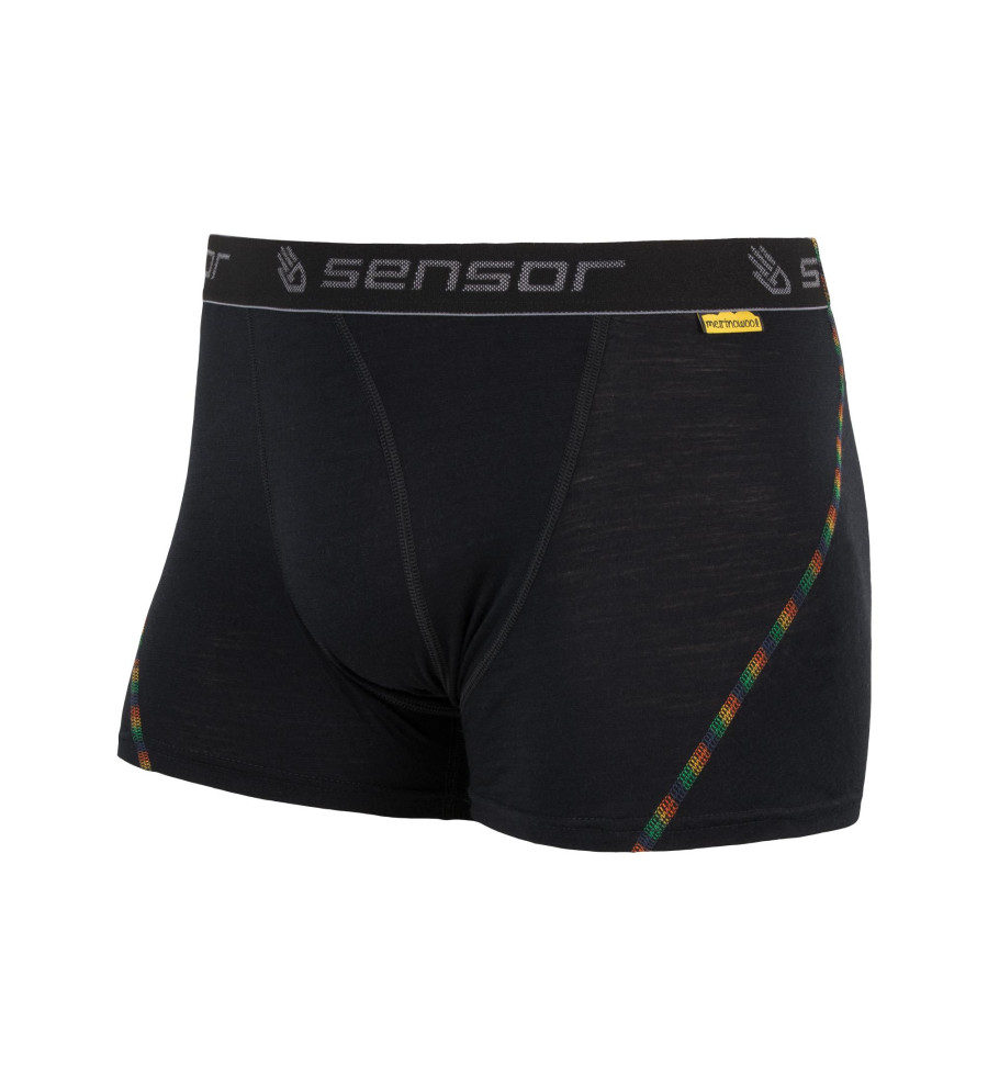 SENSOR MERINO AIR boxers MEN black L | Sklep IronRat Outdoor