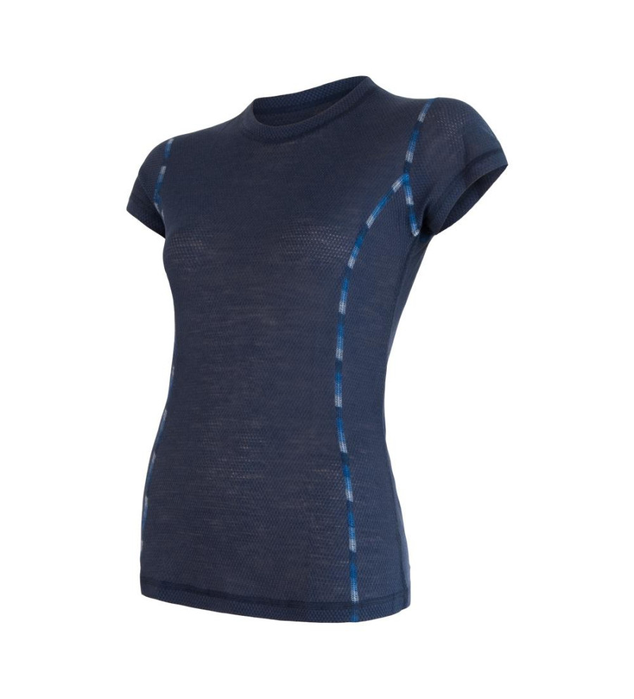 SENSOR MERINO AIR tee ss WOM dark blue XL | Sklep IronRat Outdoor