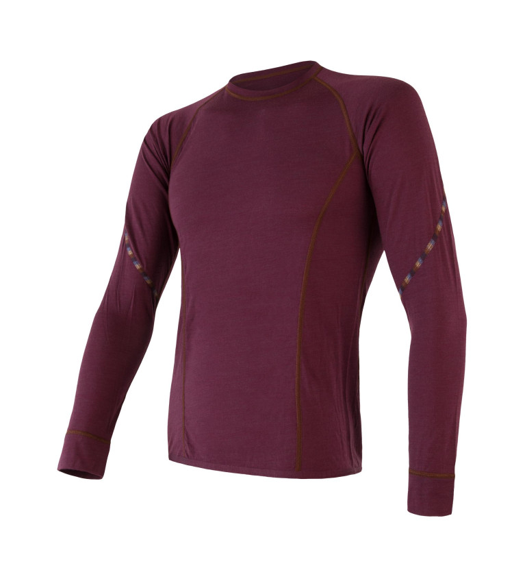 SENSOR MERINO AIR tee ls MEN port red M | Sklep IronRat Outdoor