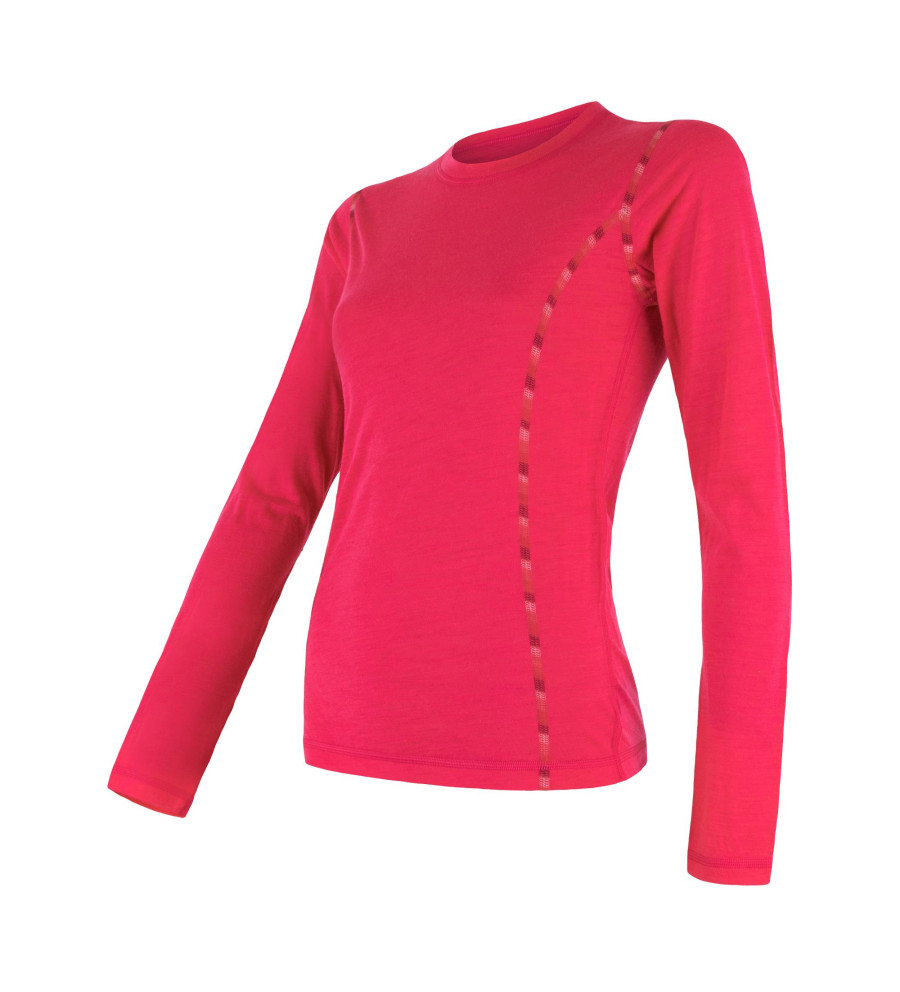 SENSOR MERINO AIR tee ls WOM magenta S | Sklep IronRat Outdoor