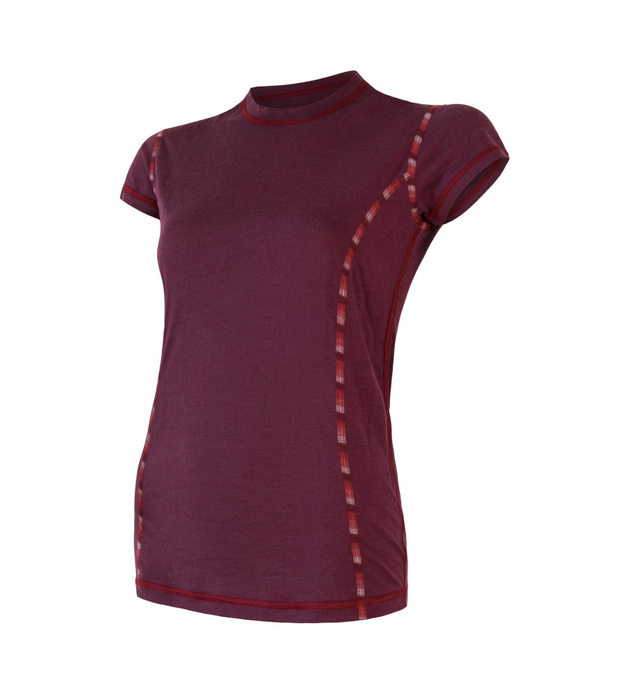 SENSOR MERINO AIR tee ss WOM port red M | Sklep IronRat Outdoor