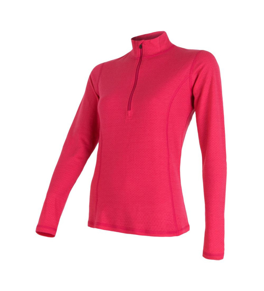SENSOR MERINO DF tee ls zip WOM mag XL | Sklep IronRat Outdoor