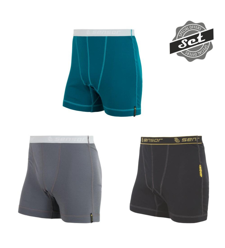 SENSOR DOUBLE FACE 3-PACK boxers MEN XL | Sklep IronRat Outdoor