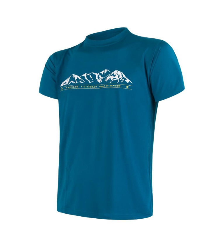 SENSOR COOLMAX FRESH PT tee ss MEN saphire mou. XL | Sklep IronRat ...