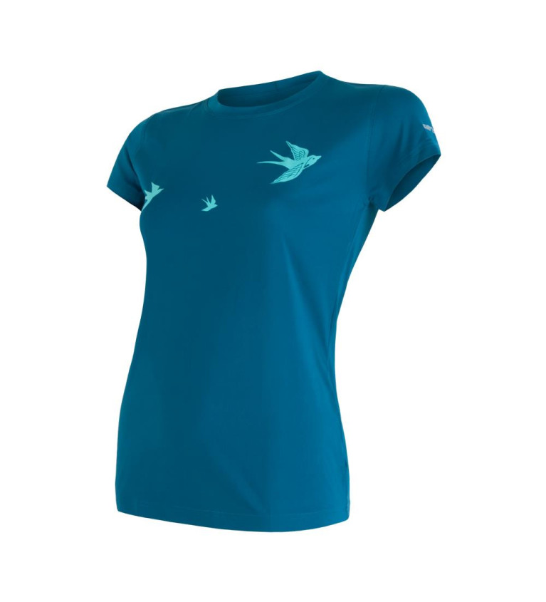 SENSOR COOLMAX FRESH PT tee ss WOM saph. swall. M | Sklep IronRat O...