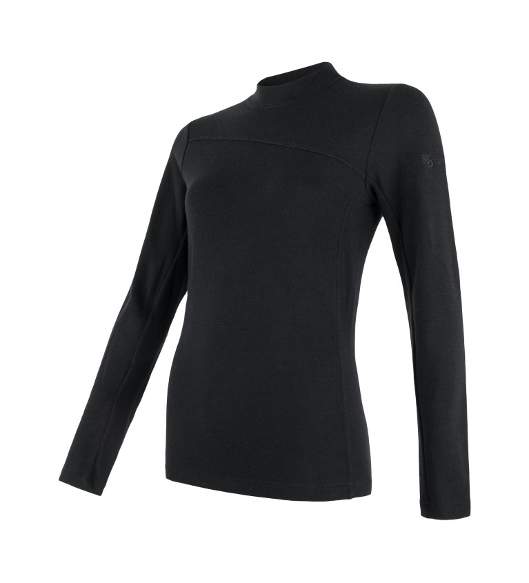 SENSOR MERINO EXTREME tee ls WOM blk XL | Sklep IronRat Outdoor
