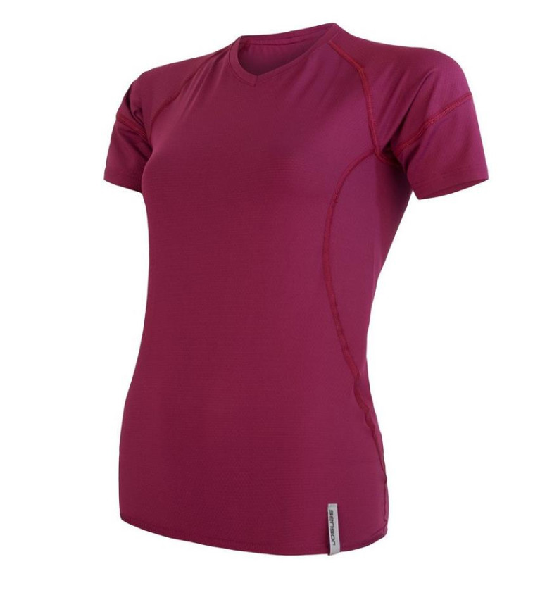 SENSOR COOLMAX TECH tee ss WOM lilla M | Sklep IronRat Outdoor