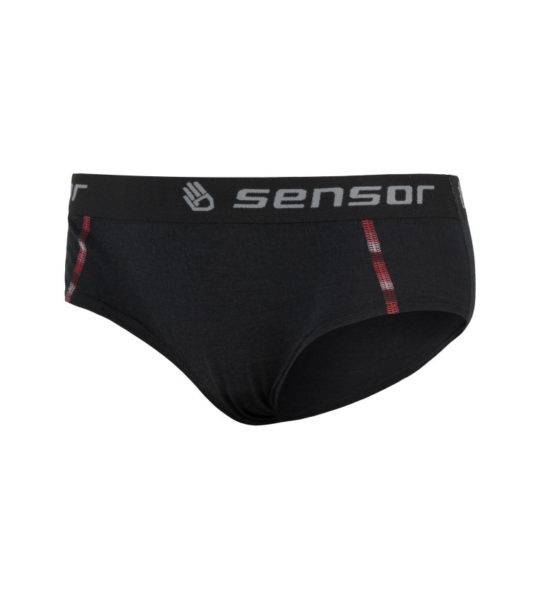 SENSOR MERINO AIR panties WOM blk M | Sklep IronRat Outdoor