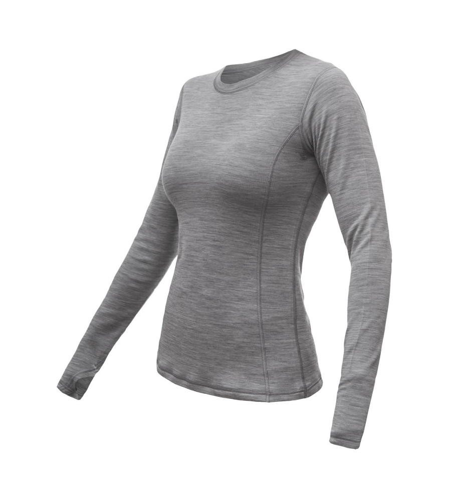 SENSOR MERINO BOLD tee ls WOM cool gray M | Sklep IronRat Outdoor
