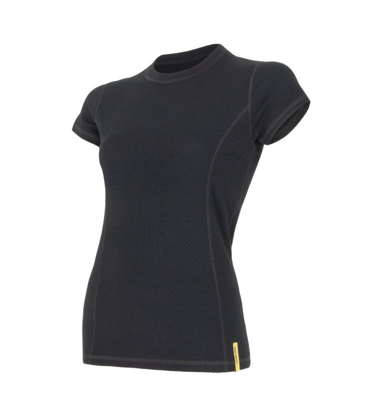 SENSOR MERINO DF tee ss WOM blk M | Sklep IronRat Outdoor