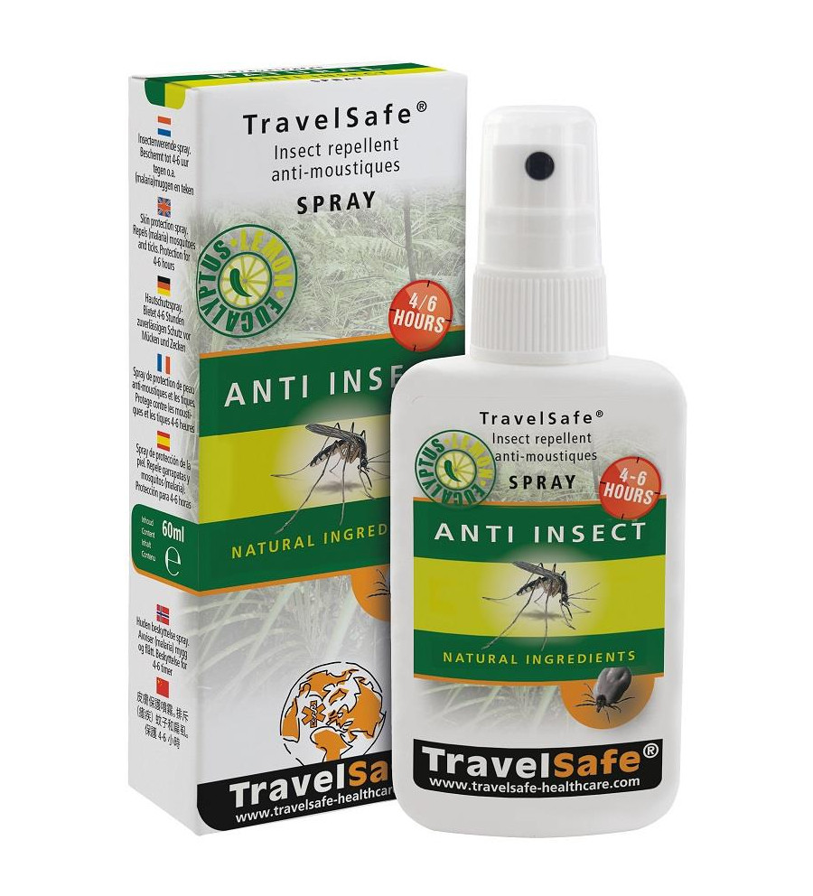 Travel Safe - Repelent Anti-Insect Spray 60 ml | Sklep IronRat Outdoor