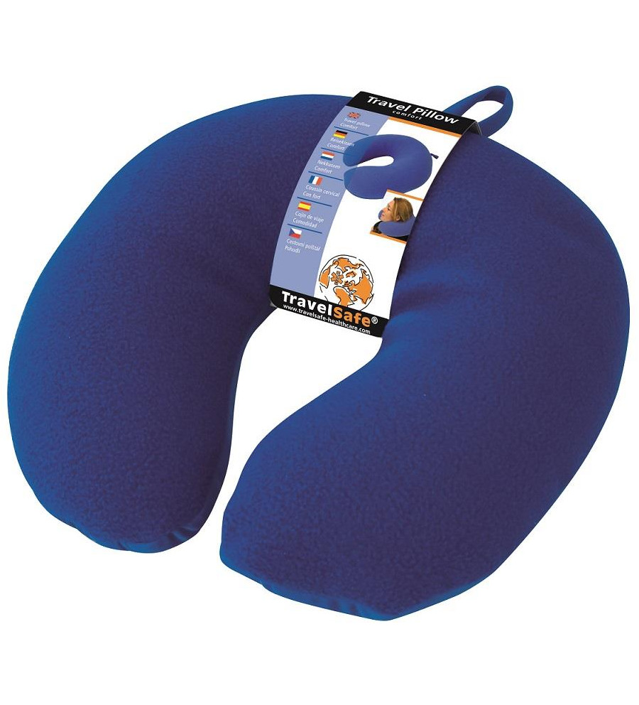 Travel Safe- Poduszka Travel pillow fleece blue | Sklep IronRat Out...