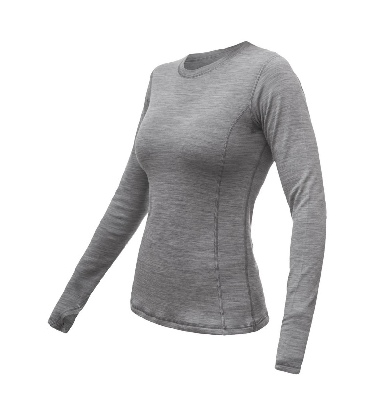 SENSOR MERINO BOLD tee ls WOM cool gray XL | Sklep IronRat Outdoor