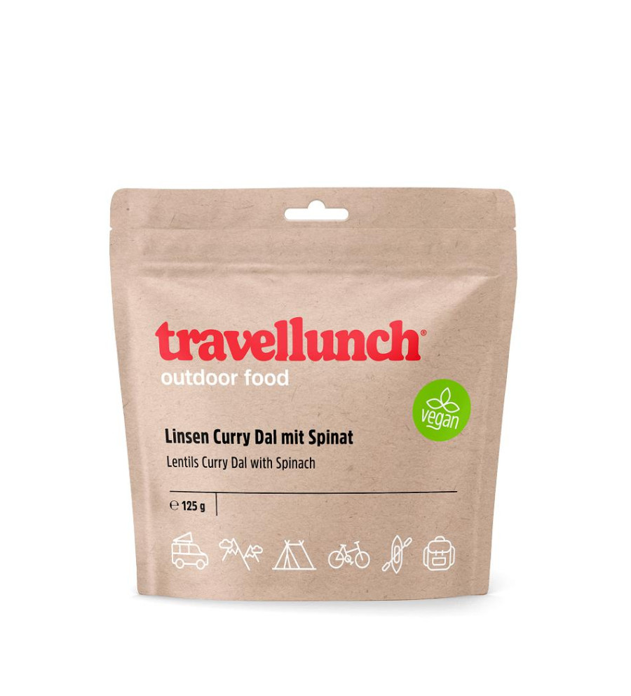 TL - CURRY DAL z soczewicą i szpinakiem liof.VEGAN | Sklep IronRat...