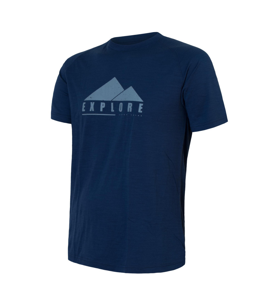 SENSOR MERINO AIR PT tee ss MEN d. blu EXPLORE XXL | Sklep IronRat ...