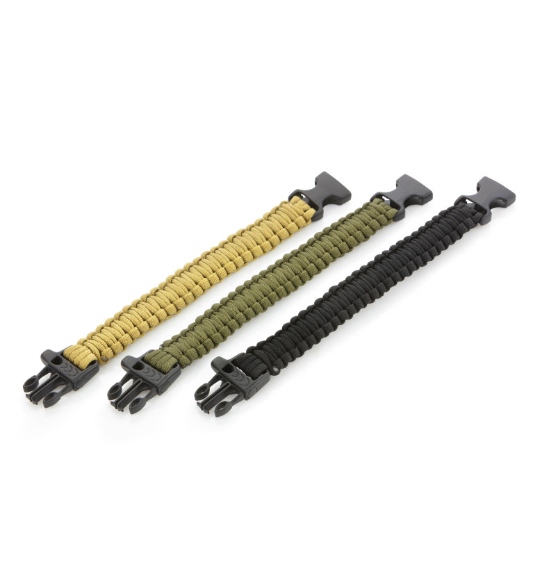 MACGYVER BRANSOLETKA PRZETRWANIA - LINKA PARACORD 102255 | Sklep Ir...