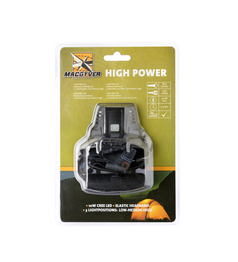 MACGYVER CZOŁÓWKA MOCNA EXPERT 800LM 102274 | Sklep IronRat Outdoor