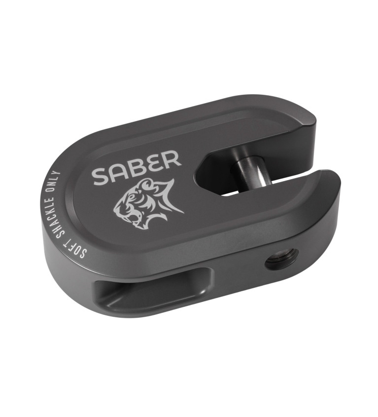 Saber 7075 Alloy Winch Shackle Short - Cerakote Grey | Sklep IronRa...