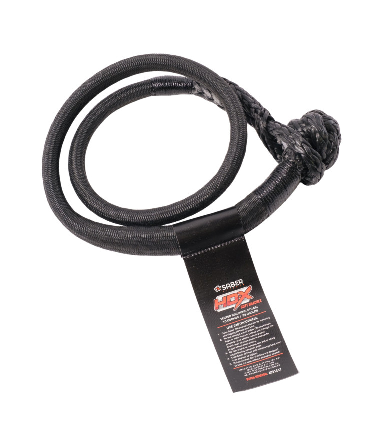 Saber 10,000KG HDX SaberPro Bound Soft Shackle - Long | Sklep IronR...