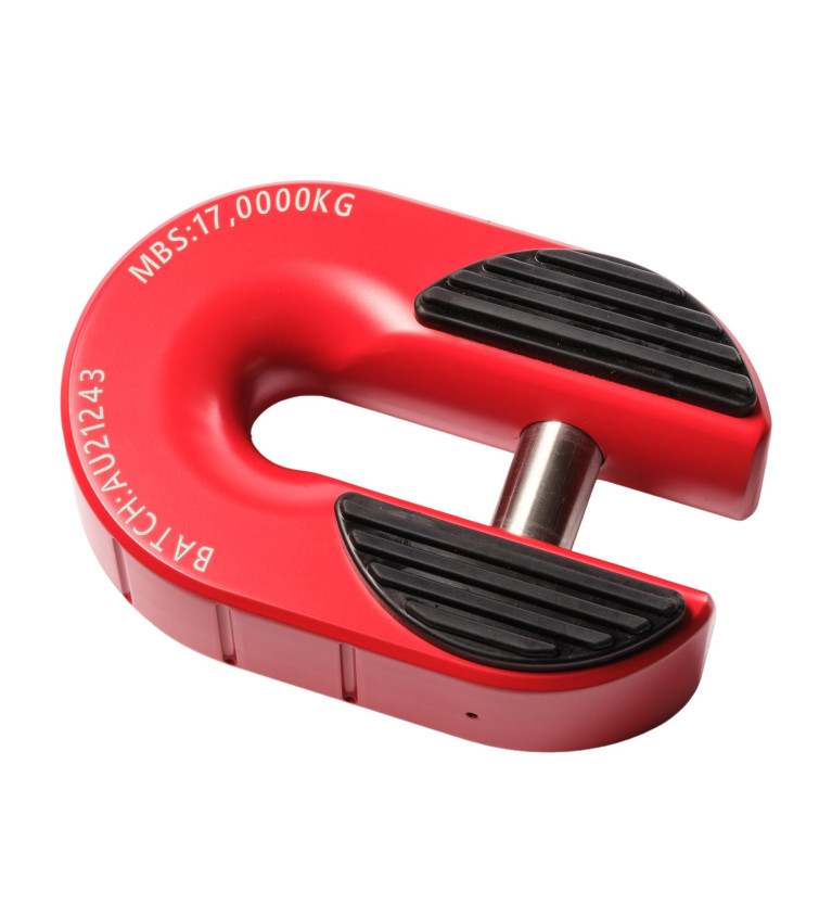Saber 7075 Alloy Winch Shackle - Cerakote Red | Sklep IronRat Outdoor