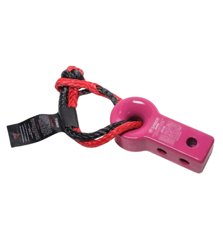 Saber 7075 Alloy Recovery Hitch â€“ Prismatic Pink & 9K Soft S...