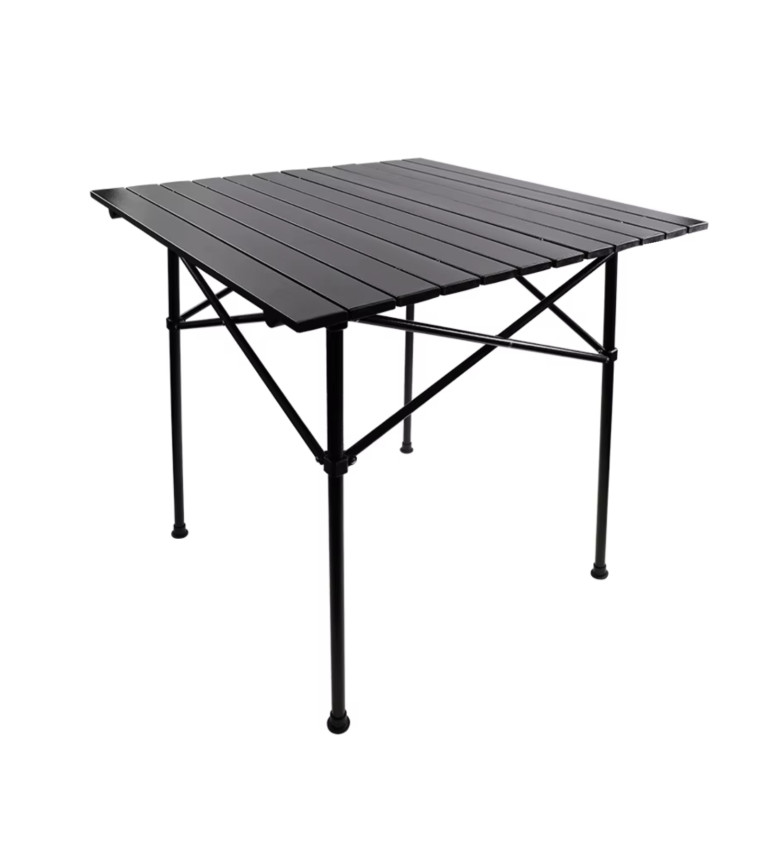 OFFLANDER SKŁADANY ALUMINIOWY STÓŁ KEMPINGOWY 70 x 70 CM | Sklep...
