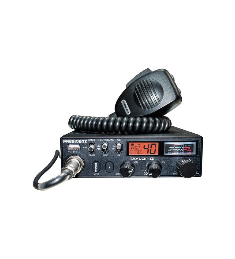 RADIO CB PRESIDENT TAYLOR IV ASC NEW | Sklep IronRat Outdoor