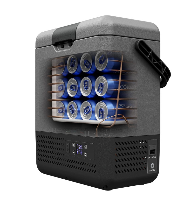 Lodówka przenośna kompresorowa Yolco ET8 Carbon