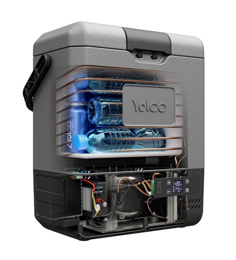 Lodówka przenośna kompresorowa Yolco ET8 Carbon