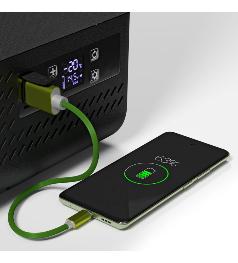 Lodówka przenośna kompresorowa Yolco ET8 Carbon