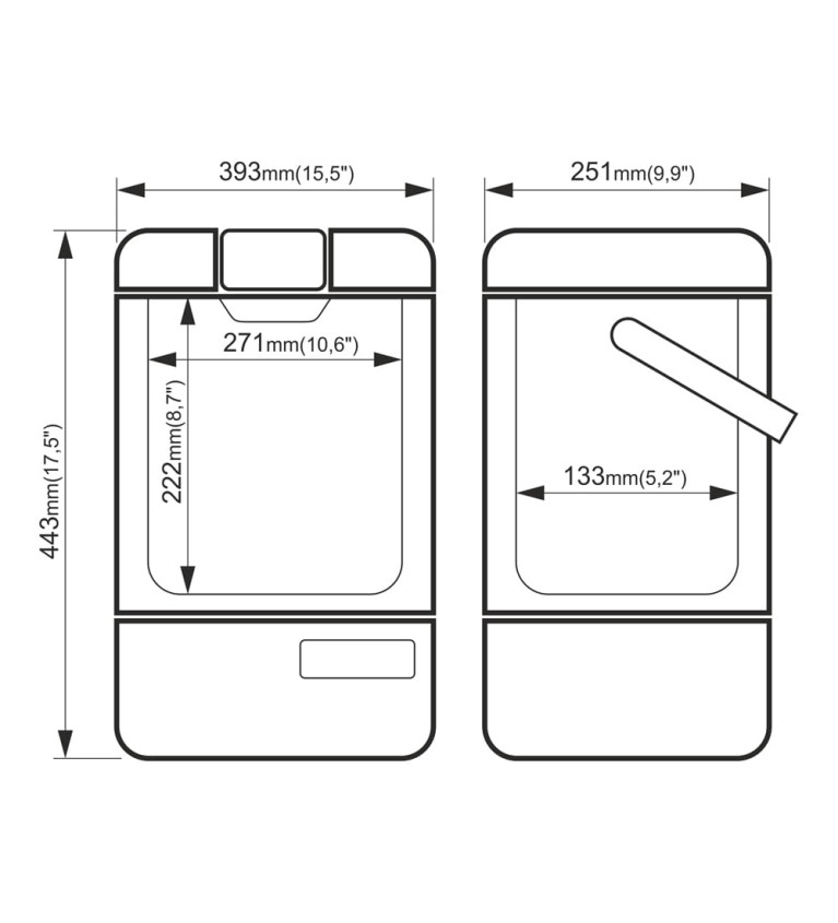 Lodówka przenośna kompresorowa Yolco ET8 Carbon