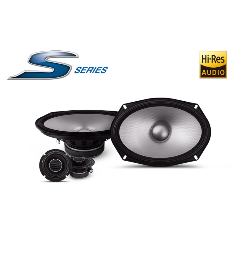 GŁOŚNIK SAM. ALPINE S2-S69C 6"x9" ZESTAW Hi-Res Audio | Sklep Iro...