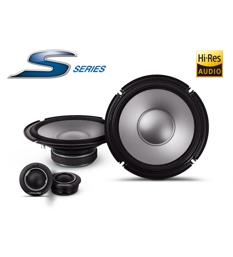 GŁOŚNIK SAM. ALPINE S2-S80C 200MM ZESTAW Hi-Res AUDIO | Sklep Iro...